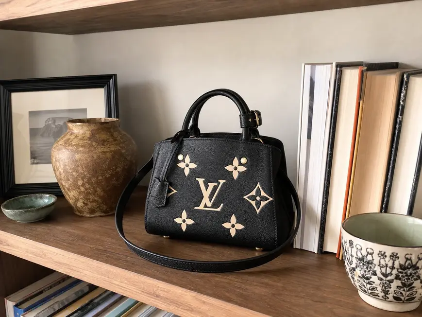Monogram Motif Montaigne BB-Black M45778 photo review