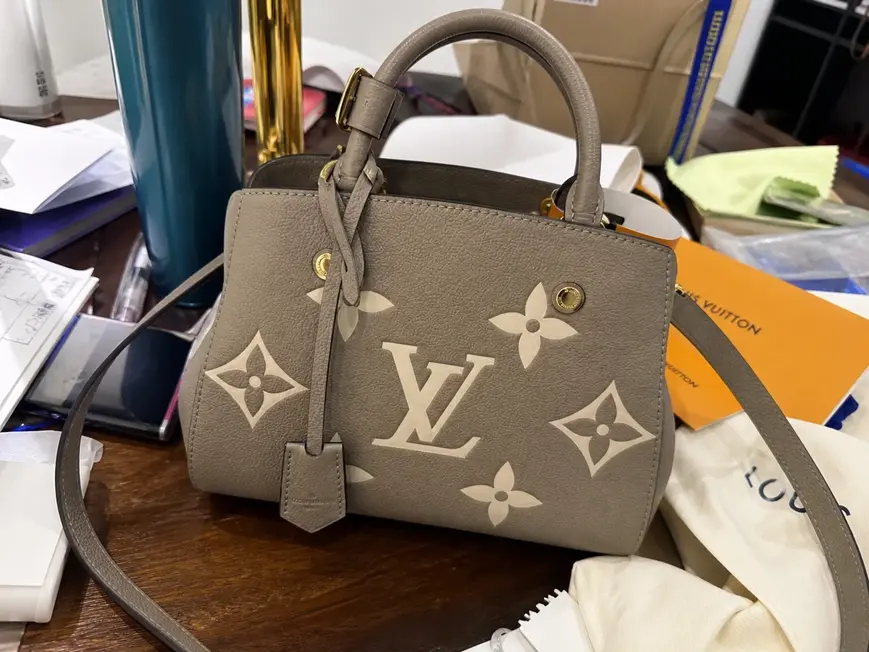 Monogram Motif Montaigne BB-Beige M45778-Beige photo review
