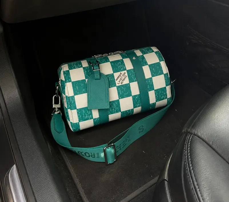 Damier Checkerboard City Keepall Bag N50076 photo review