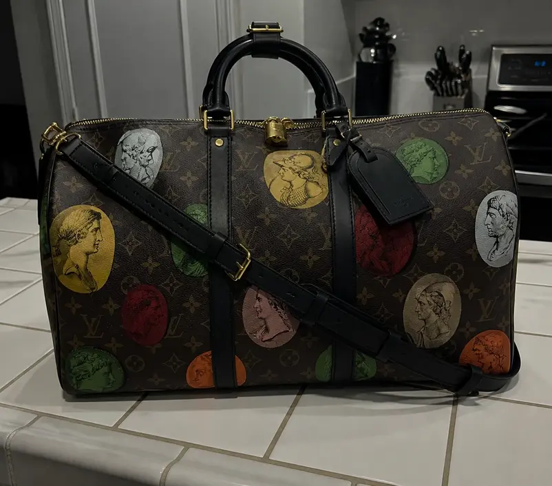 LVxFornasetti Monogram Cameo Neverfull MM Tote Bag M45923 photo review