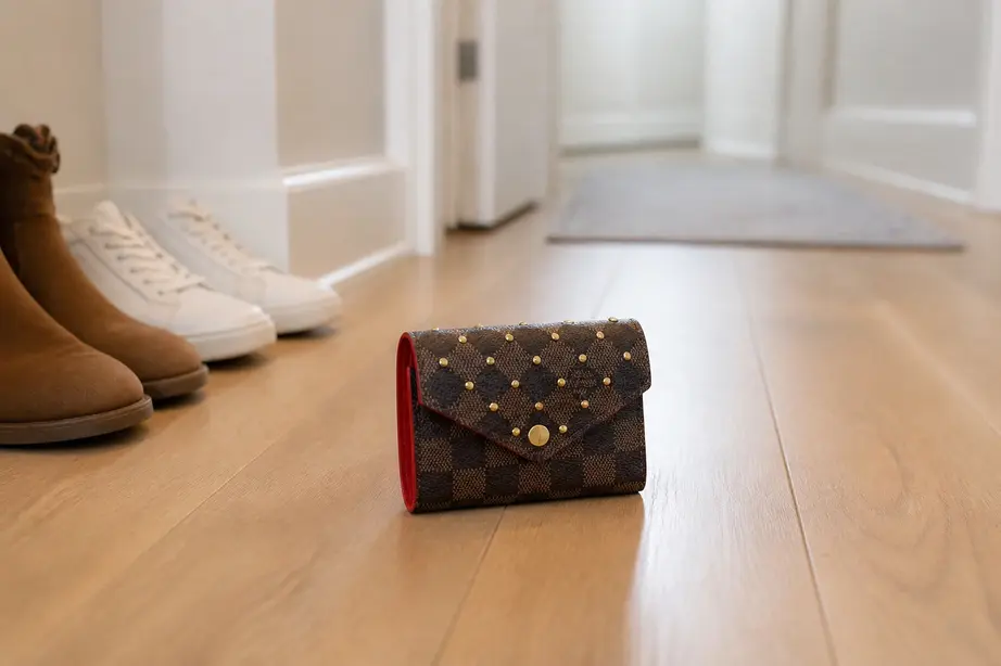 2018 Victorine Wallet-Damier Ebene canvas N61013 photo review