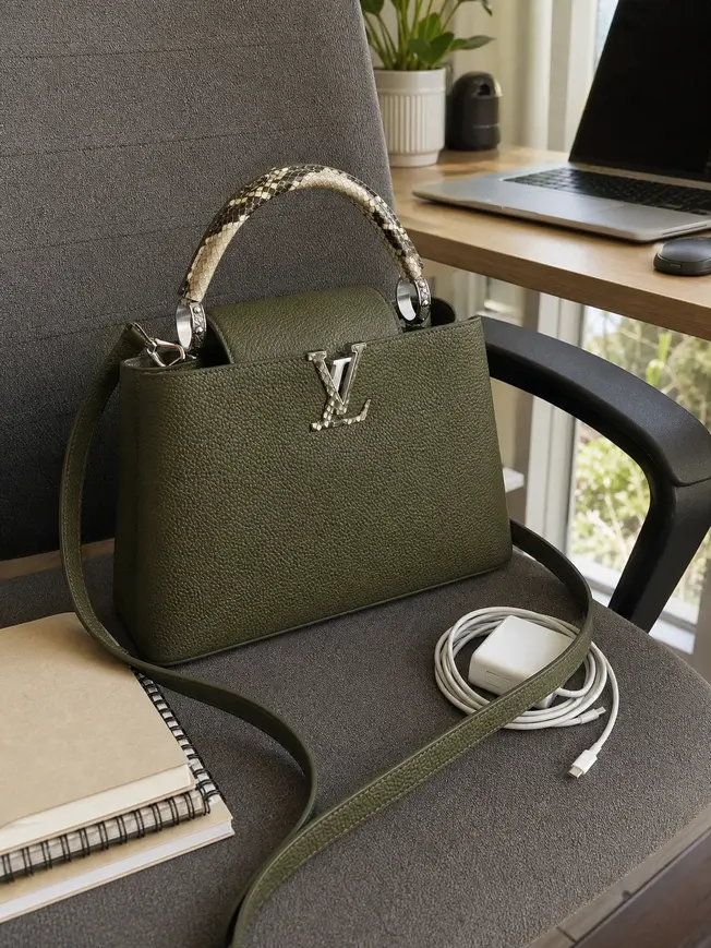 Fall-Winter 2018 Premium Capucines PM N93799 photo review