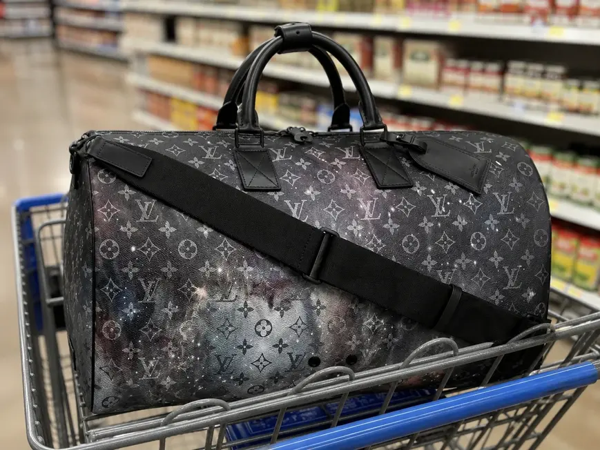 2019 Monogram Galaxy Keepall Bandouliere 50 M44166 photo review