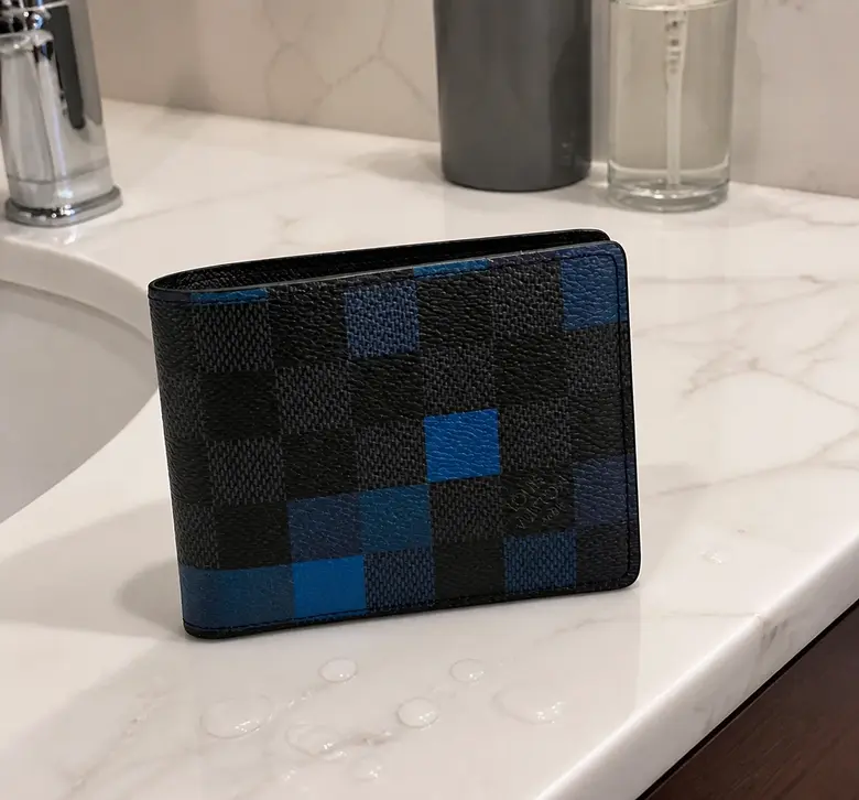 2019 Damier Graphite Canvas Slender Wallet N60180 photo review