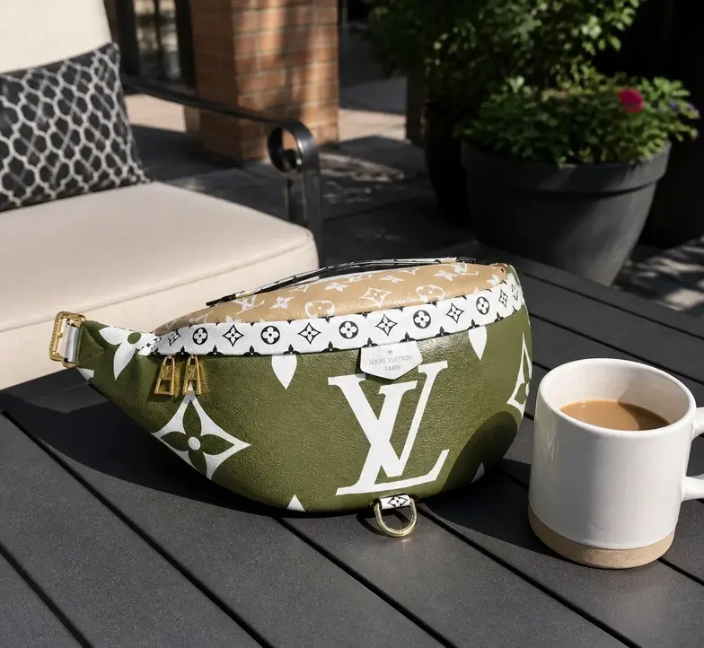 2019 Giant/Mini Monogram canvas Bumbag-Kaki M44611 photo review