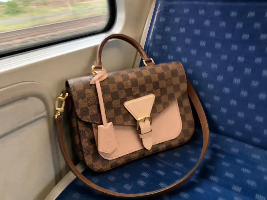 2019 Damier Ebene Trendy Crossbody-Venus N40147 photo review