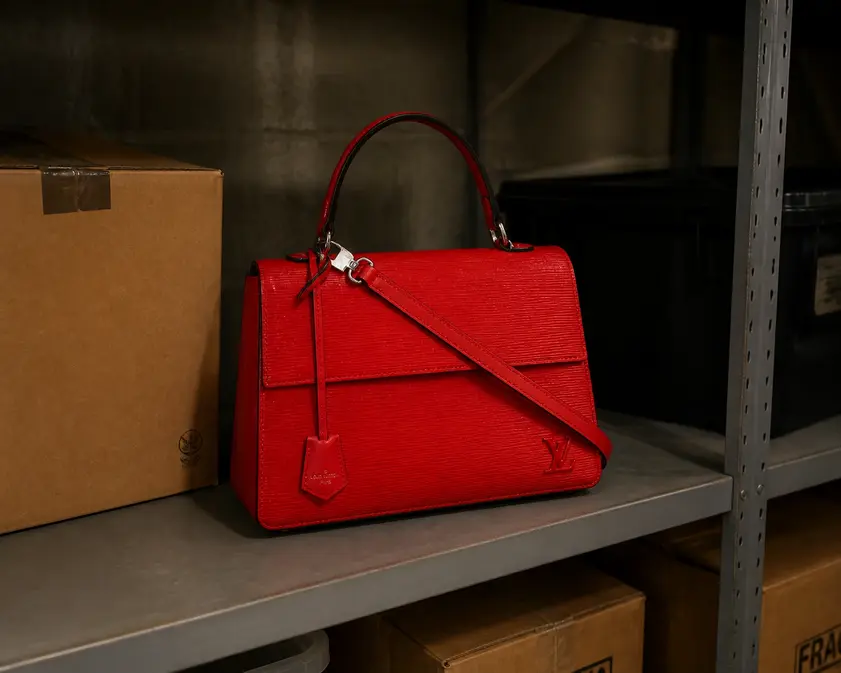 2019 epi inspires Nicolas Ghesquiere Cluny MM-Coquelicot M41333 photo review