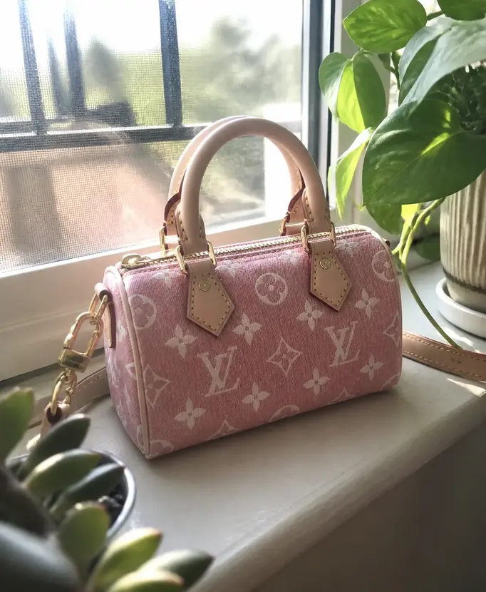 Monogram Jacquard Denim Nano Speedy M81213 photo review