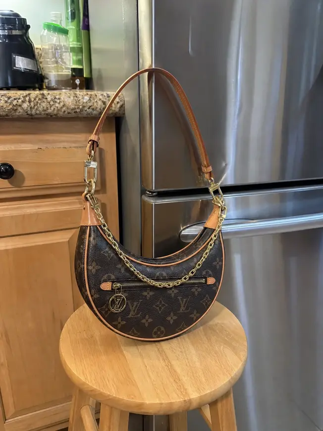 Monogram Canvas Loop Bag M81098 photo review
