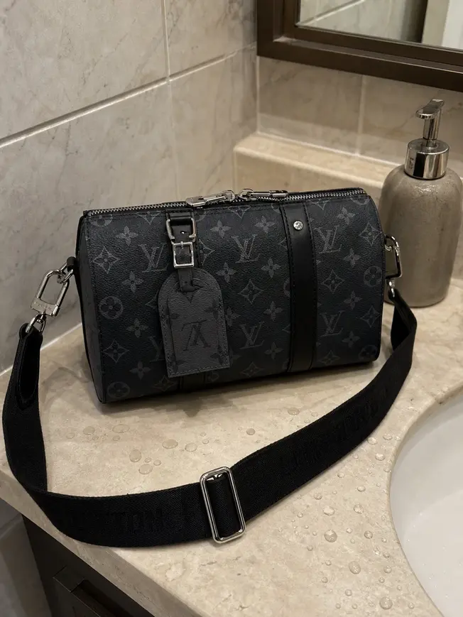 Monogram Eclipse City Keepall Bag M45936 photo review