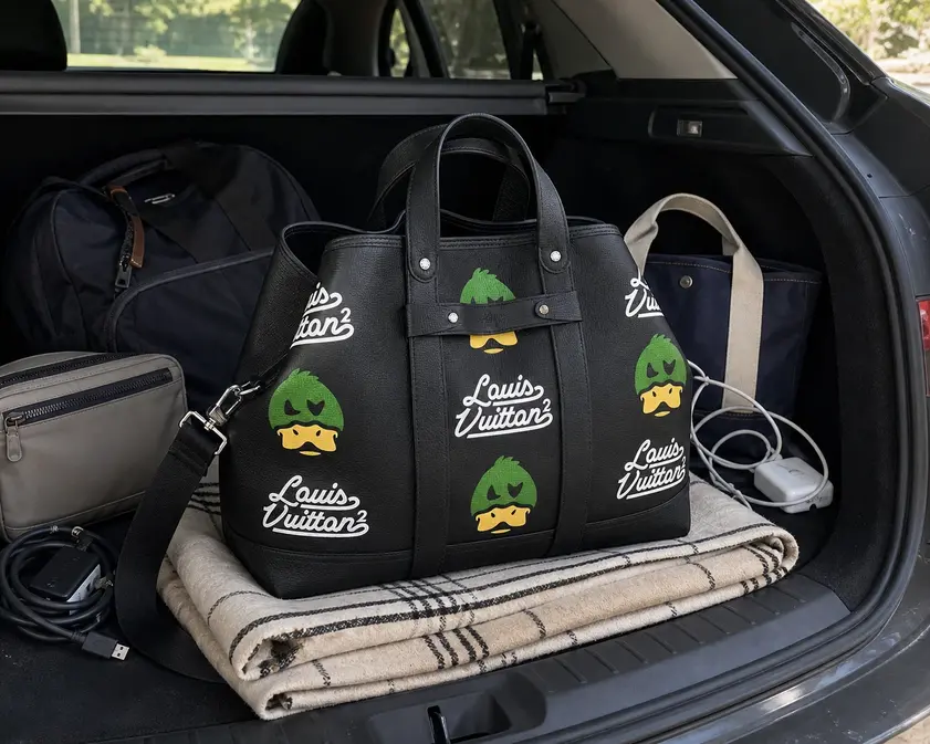 Nigos Playful LV Duck Tote Journey M59373 photo review