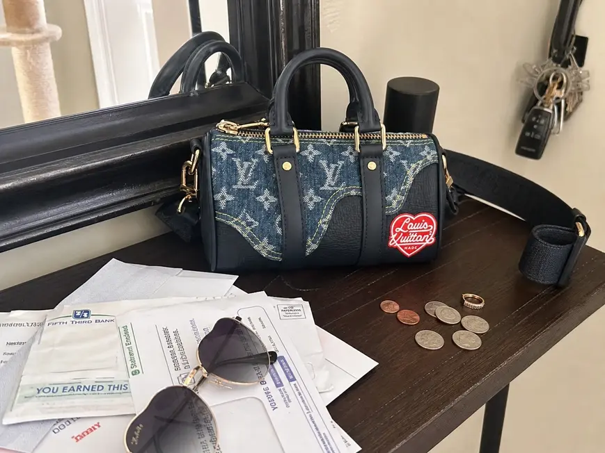 Monogram Drip Keepall XS M81011 photo review