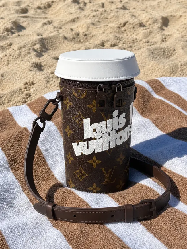 Monogram Everyday LV Coffee Cup Pouch M80812 photo review