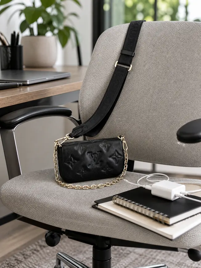 BUBBLEGRAM WALLET ON STRAP WALLET M81398 photo review