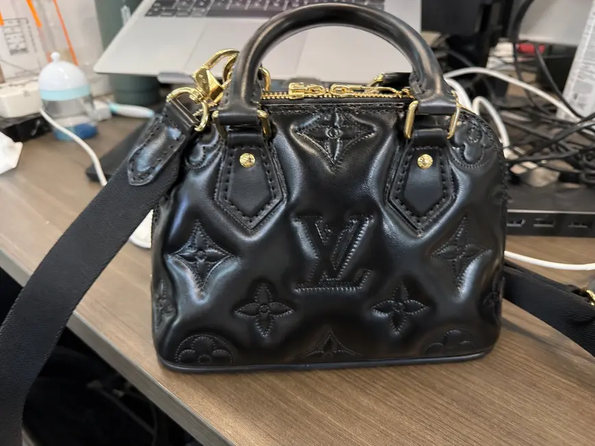 Monogram Motif Alma BB Bag M59793 photo review