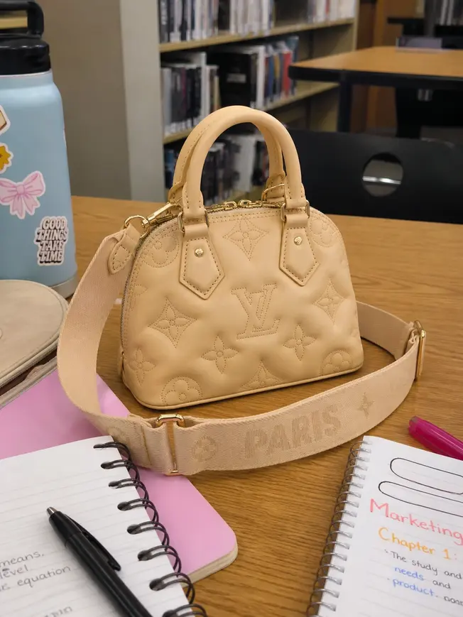 Monogram Motif Alma BB Bag M59821 photo review