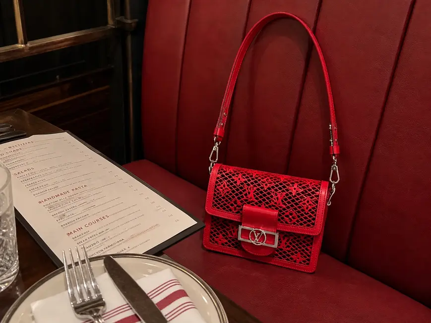 Monogram Lace Dauphine Mini Handbag M20359 photo review