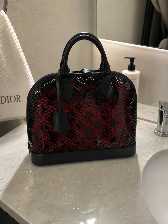 Monogram Lace Alma PM Handbag M20355 photo review