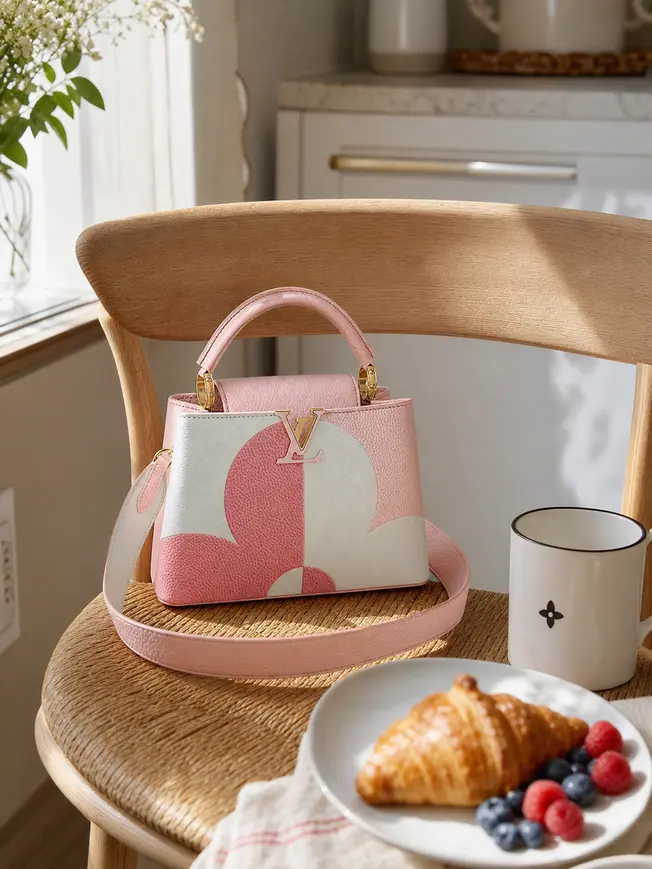 Monogram Flower Capucines BB Handbag M59532 photo review