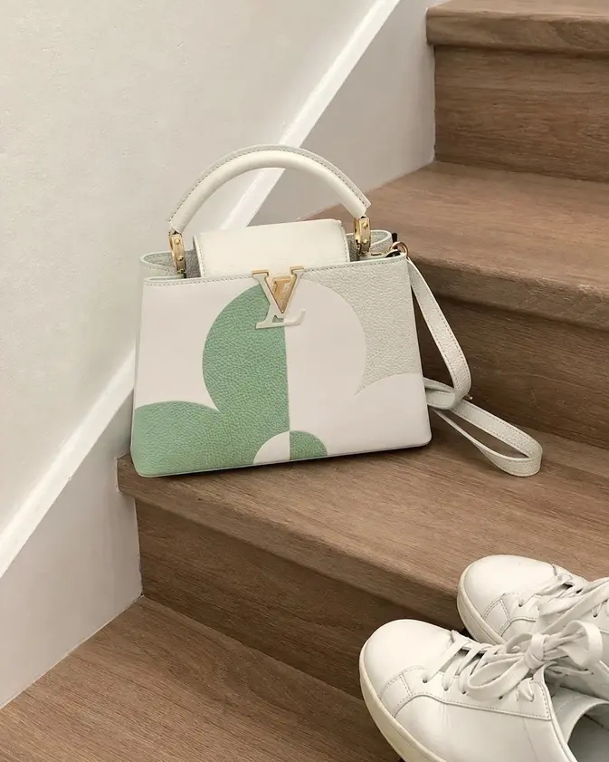 Monogram Flower Capucines BB Handbag M59711 photo review