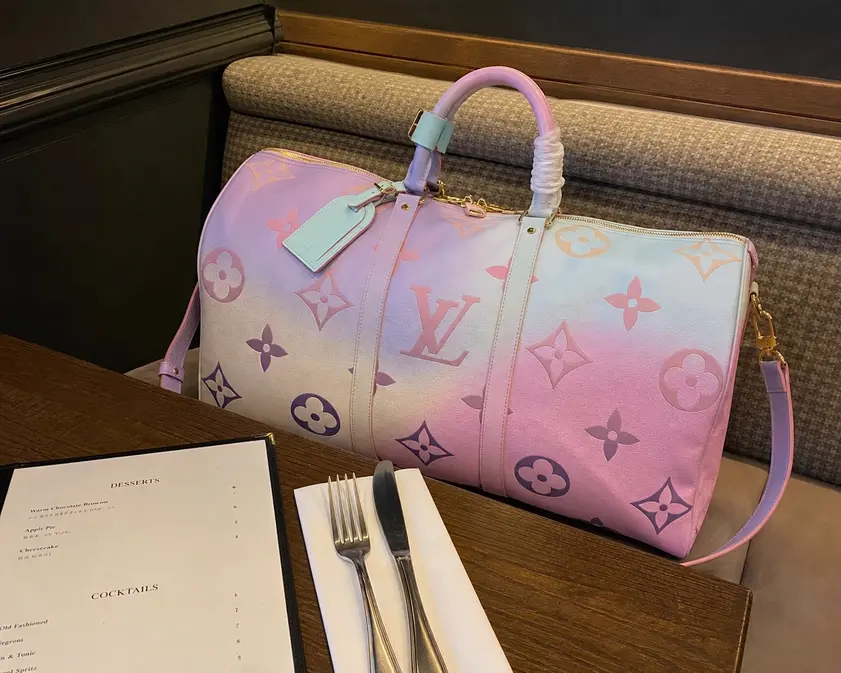 Monogram Canvas Keepall Bandouliere 50 M59943 photo review