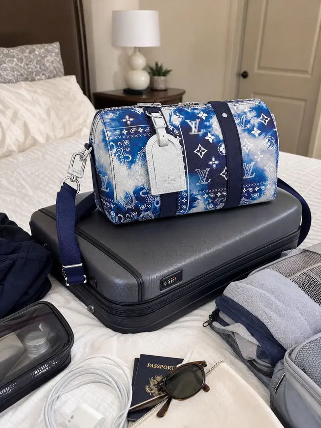 Monogram Bandanae City Keepall Bag M20555 photo review