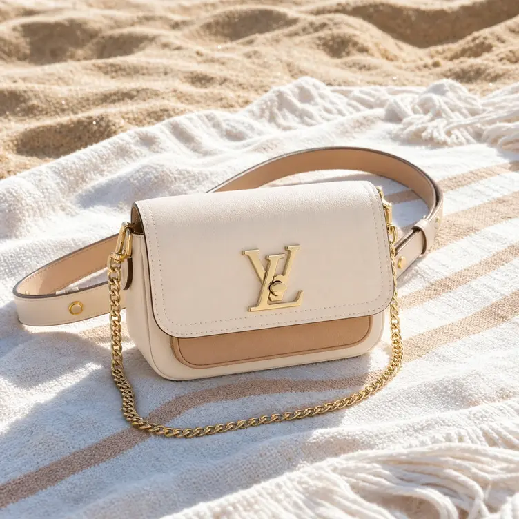 Grained Calf Leather Lockme Tender M59733 photo review