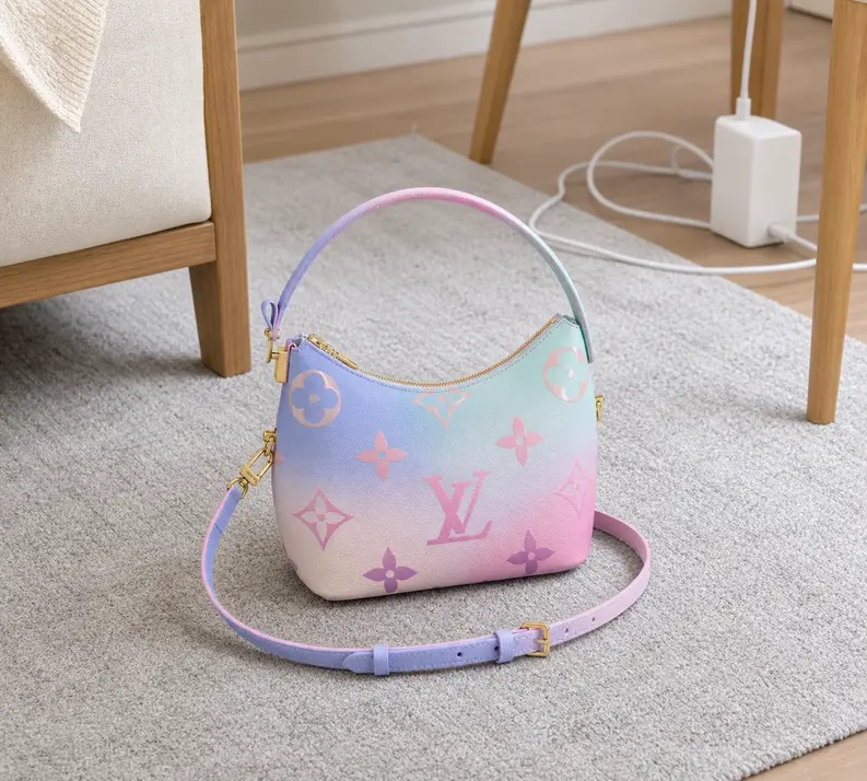 Monogram Canvas Marshmallow PM Handbag M46080 photo review