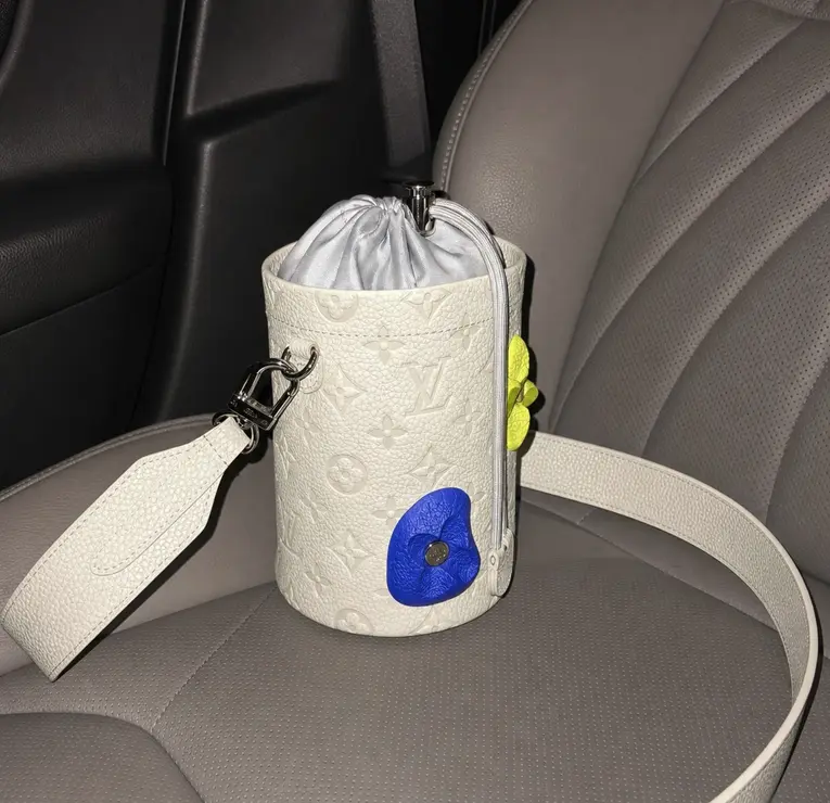 Monogram Virgil Ablohs Climbing Chalk Pouch-Cream M81572-Cream photo review
