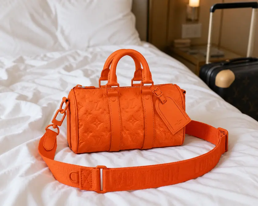 Taurillon Monogram KEEPALL BANDOULIeRE 25 M20930 photo review