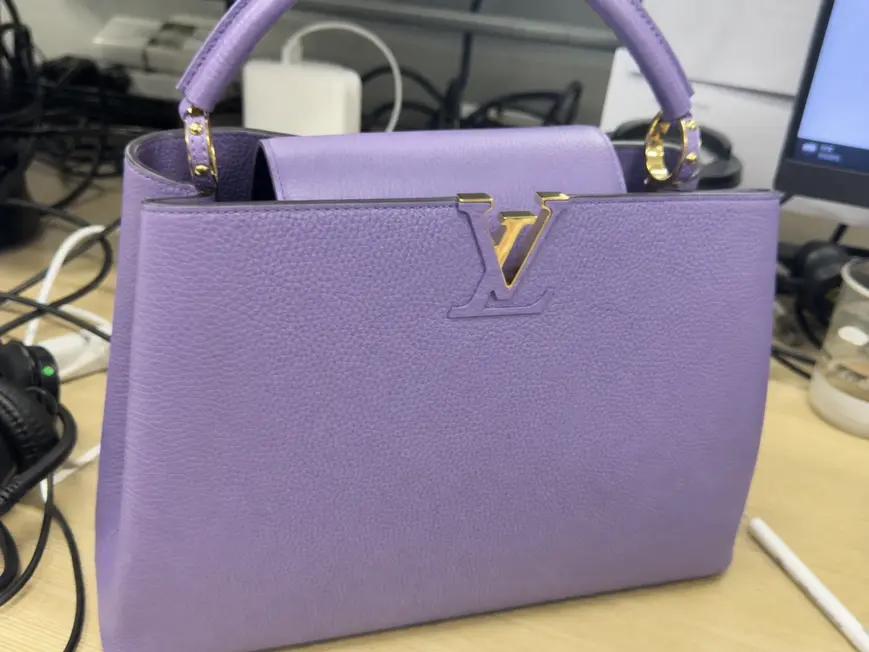 2014 Spring CAPUCINES Bag-Lavendar M94429 photo review