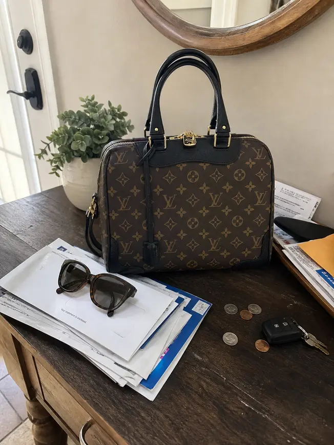 Monogram RETIRO NM Handbag-Black M50058 photo review