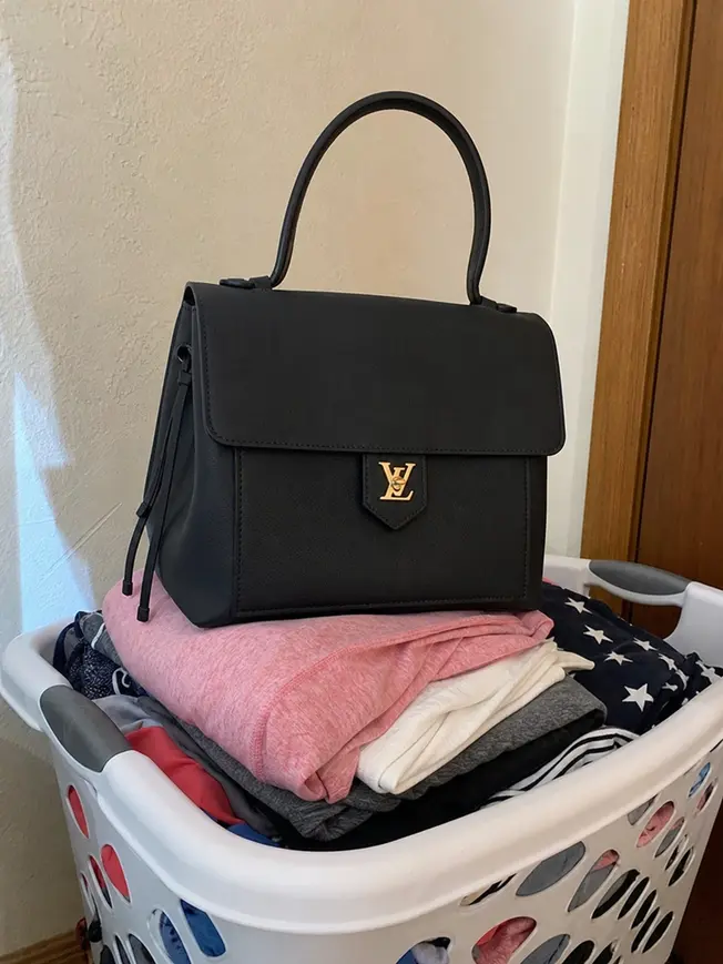 2015 LockMe PM Handbag-Black 54008 photo review