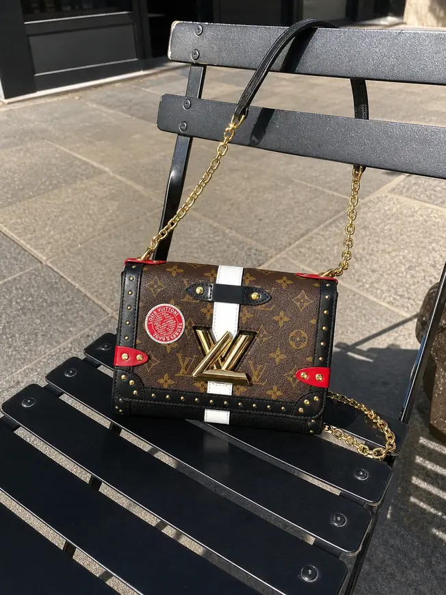 2018 Premium Monogram Canvas Twist MM M43629 photo review