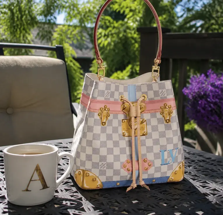 2018 Premium Resort Damier Azur NeONOe HL-N40649 photo review