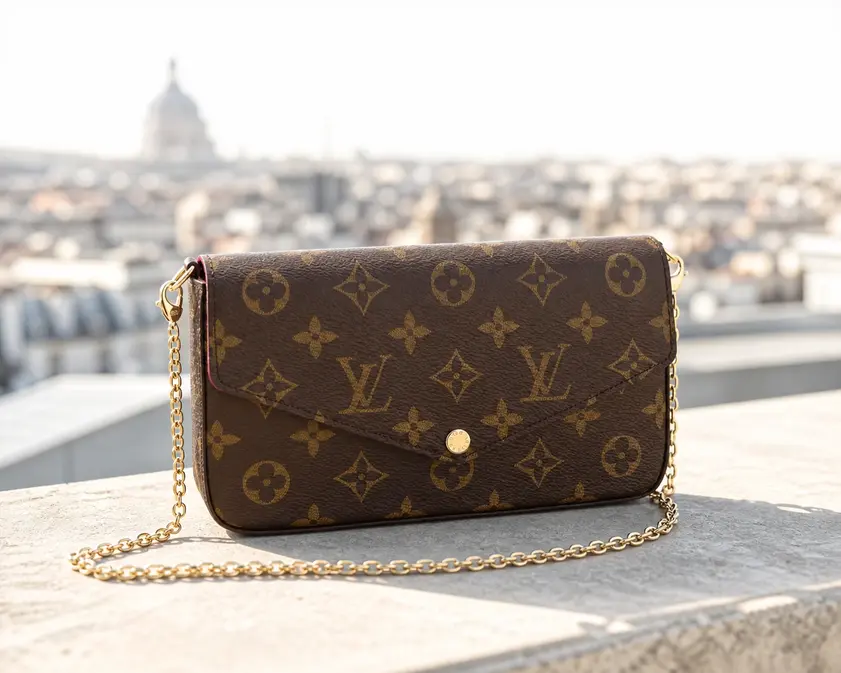 Monogram Canvas Pochette Felicie M61276 photo review