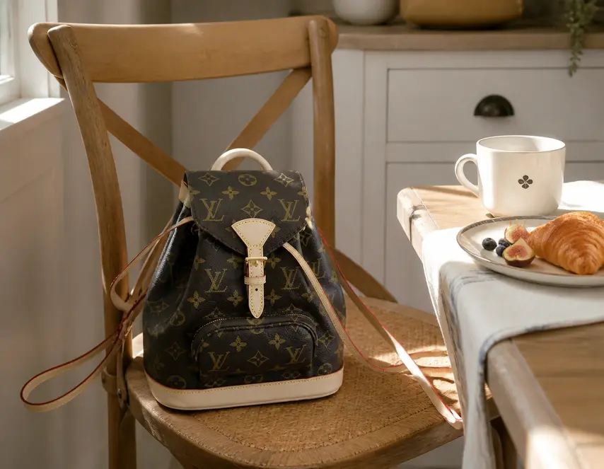 Premium Montsouris Mini Monogram Backpack M51137 photo review