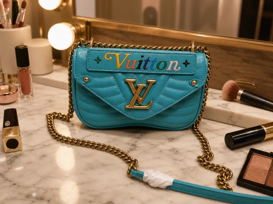 2018 Premium New Wave Chain Bag PM-Malibu Green M51936 photo review