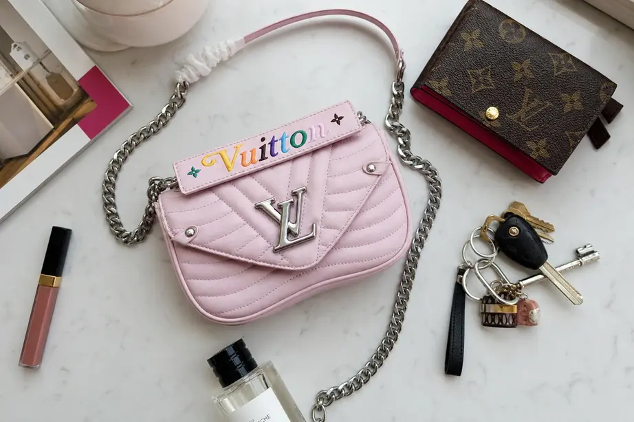 2018 Premium New Wave Chain Bag PM-Smoothie Pink M51933 photo review