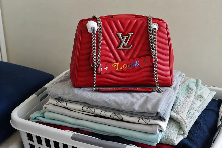 2018 Premium New Wave Chain Tote-Scarlet-red Ecarlate M51497 photo review