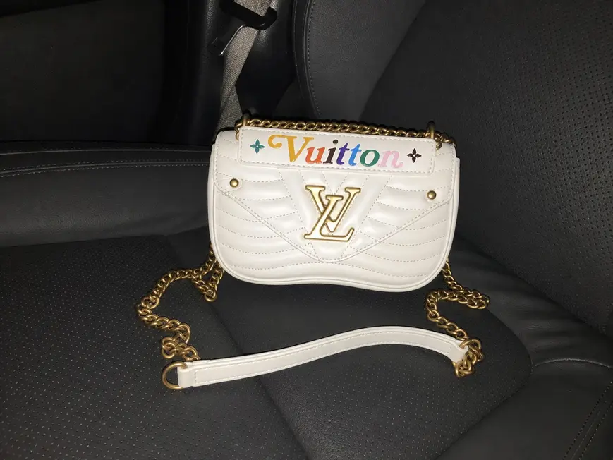 2018 Premium New Wave Chain Bag MM-Soft-white Snow M51945 photo review