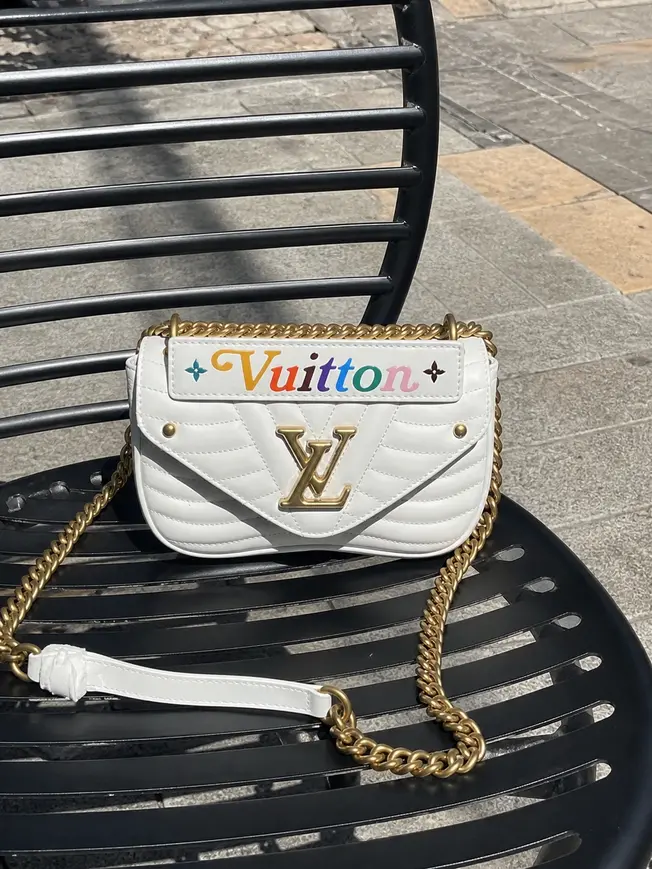 2018 Premium New Wave Chain Bag PM-Soft-white Snow M51935 photo review