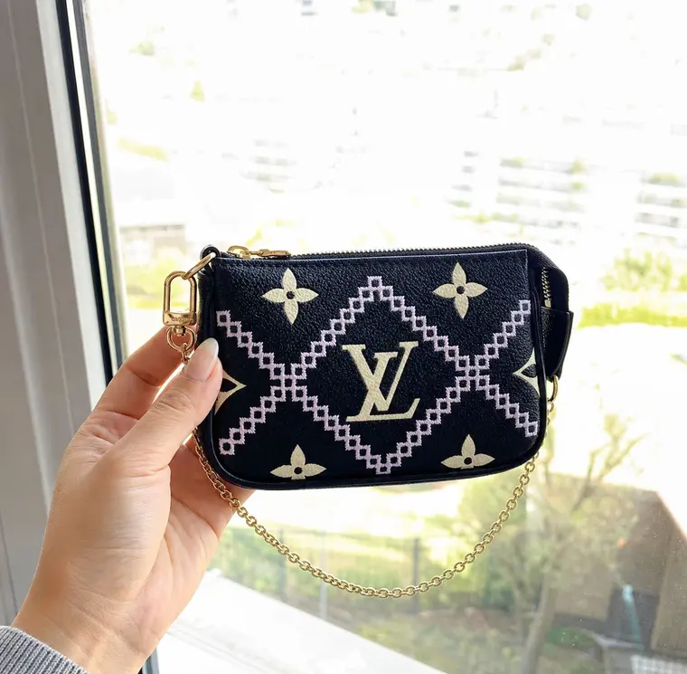 Monogram Empreinte Broderies Mini Pochette Accessoires-Black M81140-Black photo review