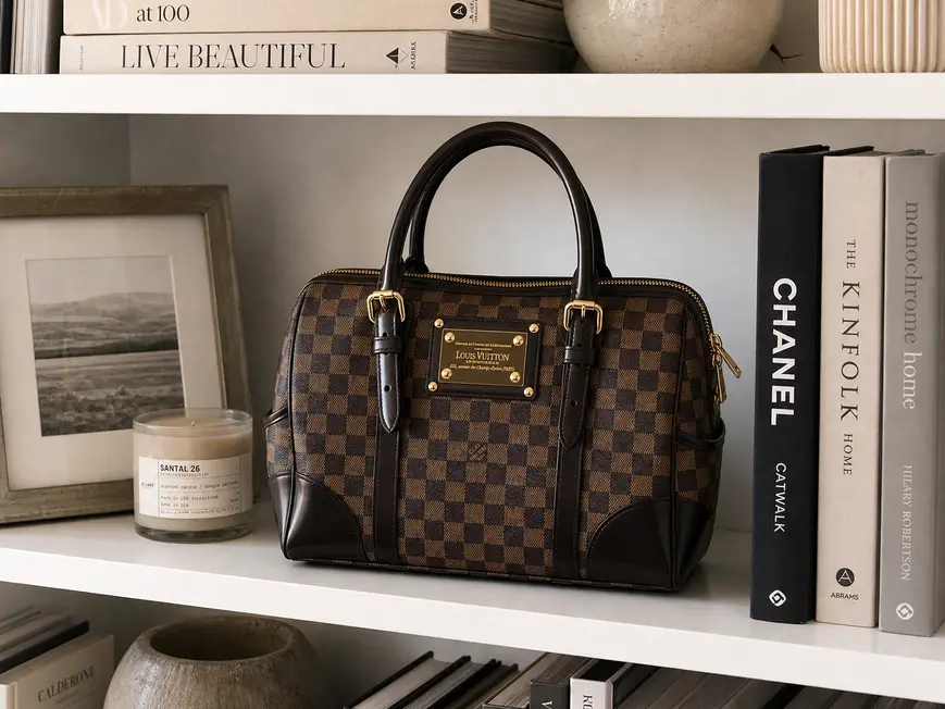Canvas Damier Berkeley Bag N52000 photo review