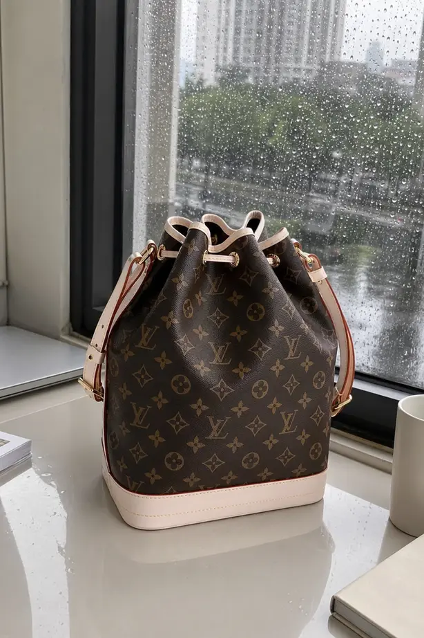 Premium Monogram Canvas Noe Bag M42224 photo review