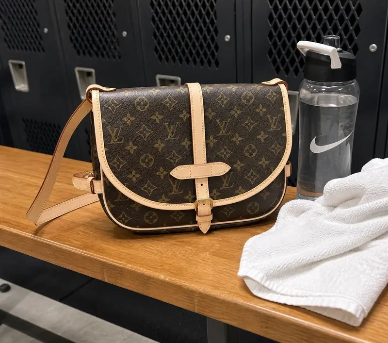 Premium Monogram Canvas Saumur Bag M42256 photo review