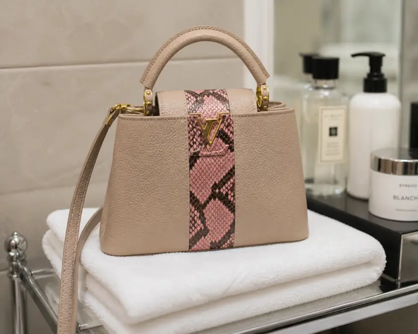 2018 Premium Python Capucines BB N90199 photo review