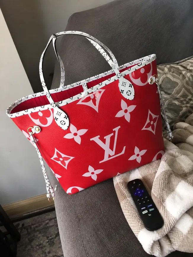 2019 Monogram Neverfull MM-Red M44567 photo review