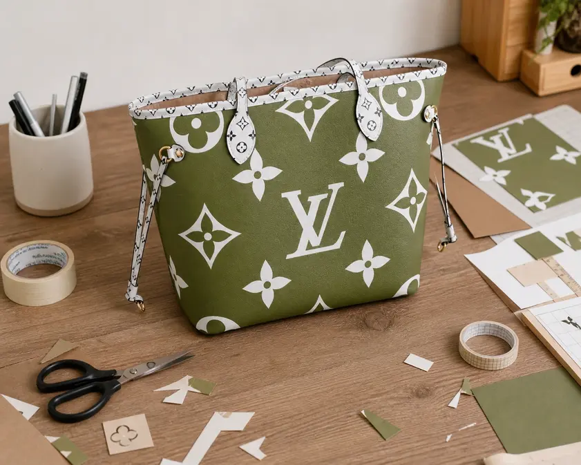 2019 Monogram Neverfull MM-Kaki M44568 photo review