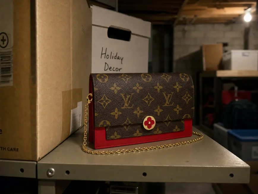 2019 Cruise Flore Chain Wallet-Red M67406 photo review